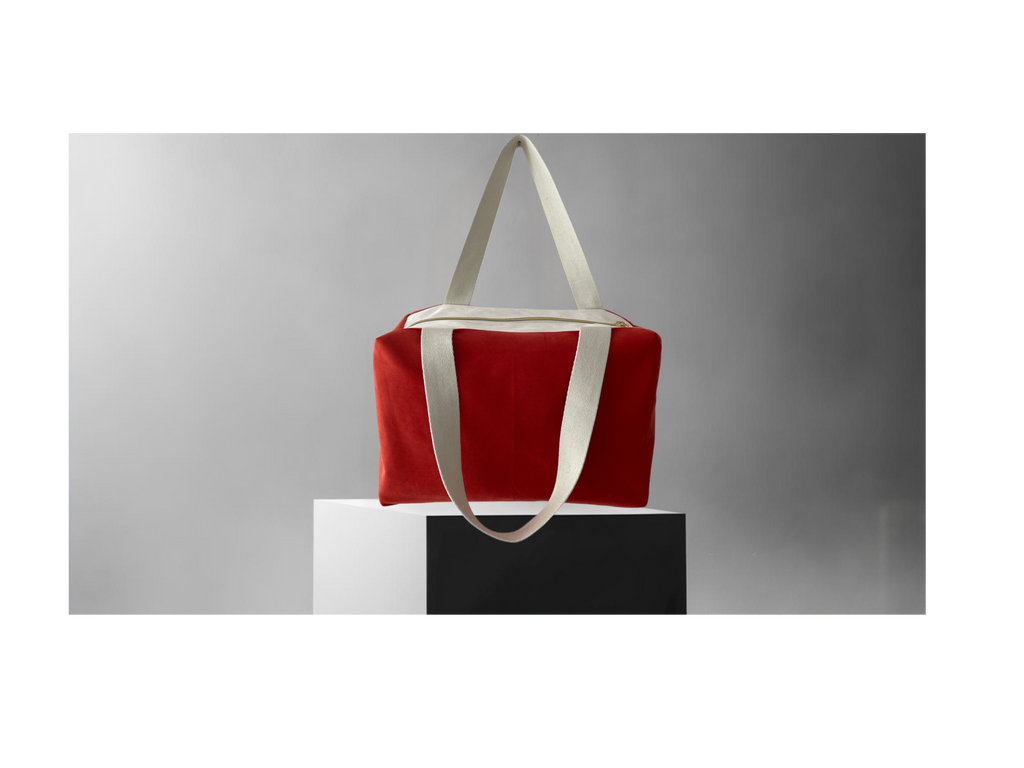 Reisetasche mit kleiner Umhängetasche